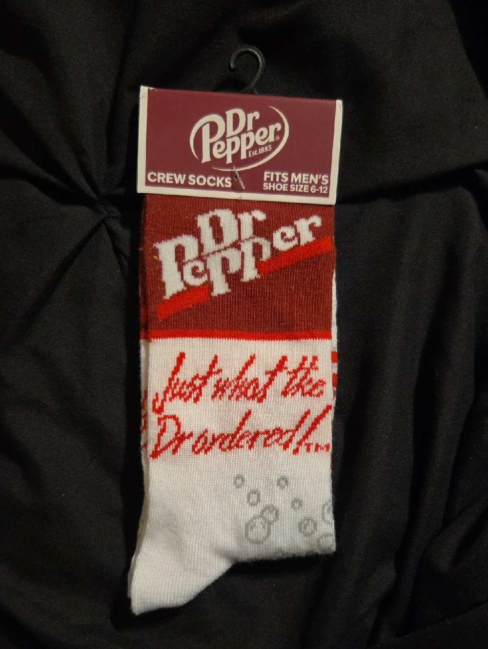 Dr Pepper Crew Athletic Socks